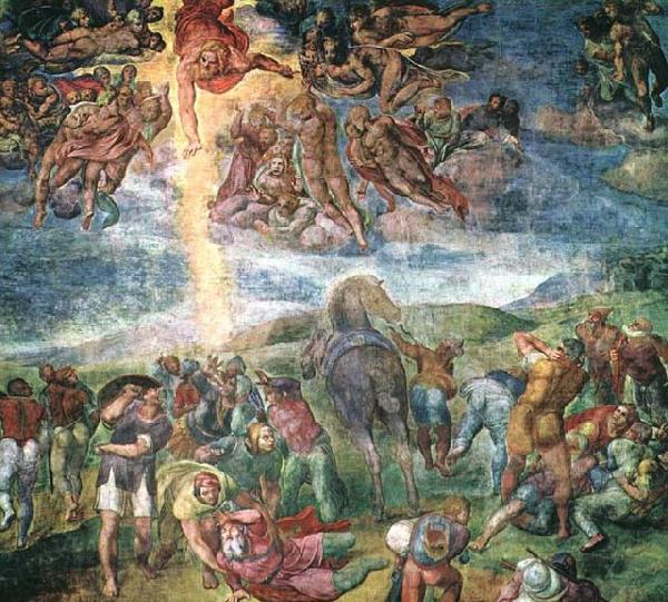 Michelangelo Buonarroti The Conversion of Saul